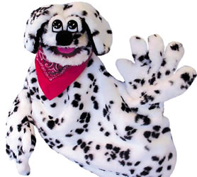 Fire Dog Puppet